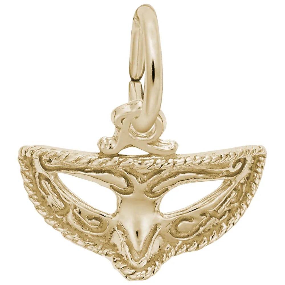 Rembrandt Charms - Mardi Gras Mask Charm - 1541 Rembrandt Charms Charm Birmingham Jewelry