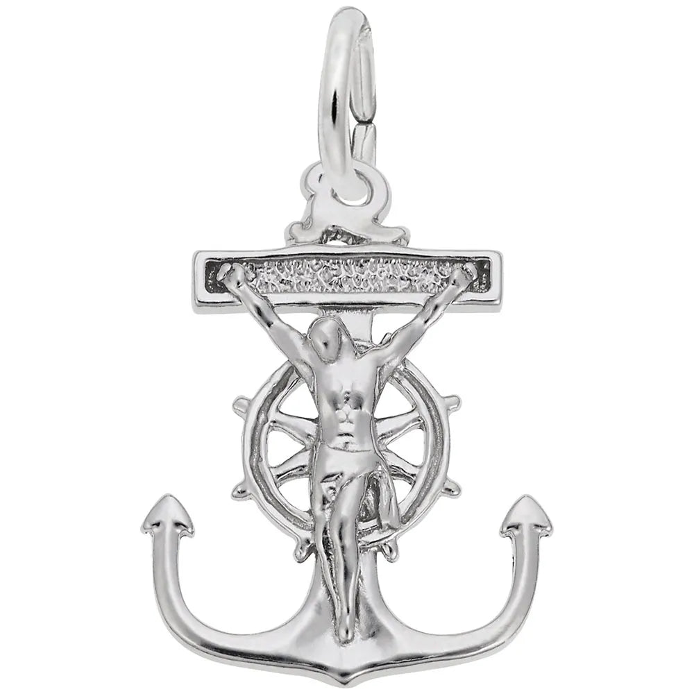 Rembrandt Charms - Mariners Cross Charm - 8163 Rembrandt Charms Charm Birmingham Jewelry
