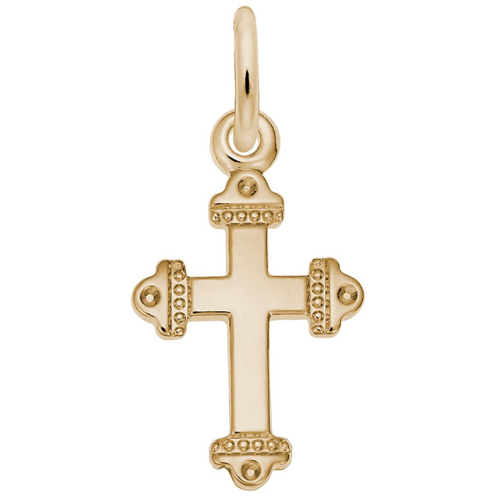 Rembrandt Charms - Medieval Cross Charm - 5482 Rembrandt Charms Charm Birmingham Jewelry