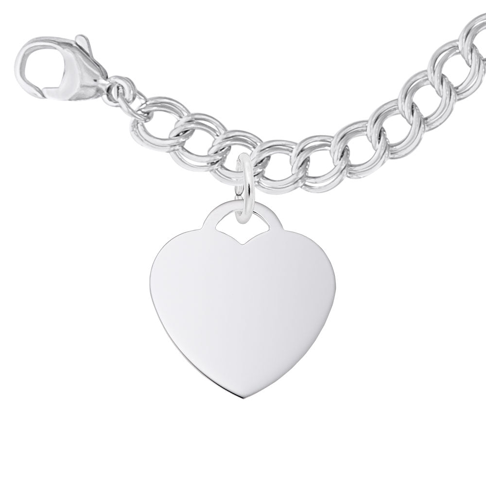 Rembrandt Charms - Medium Heart Bracelet Set - 27-8421-117 Rembrandt Charms Bracelet Set Birmingham Jewelry