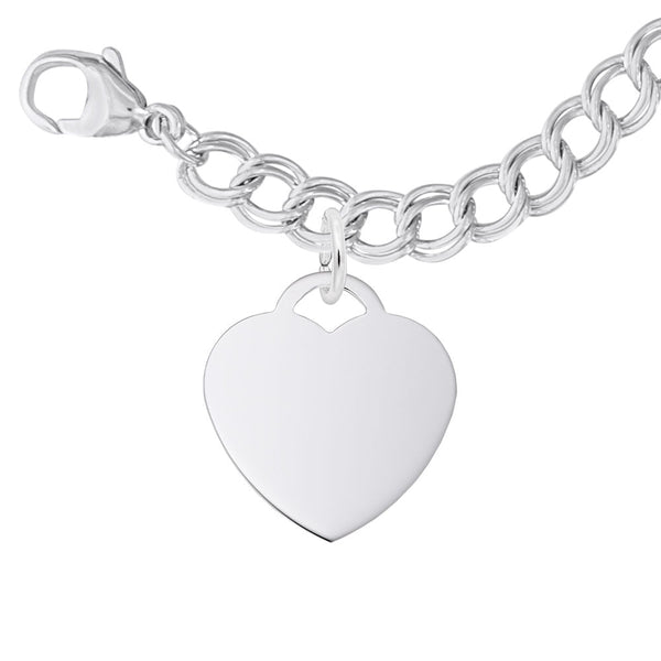 Rembrandt Charms - Medium Heart Bracelet Set - 27-8421-117 Rembrandt Charms Bracelet Set Birmingham Jewelry 