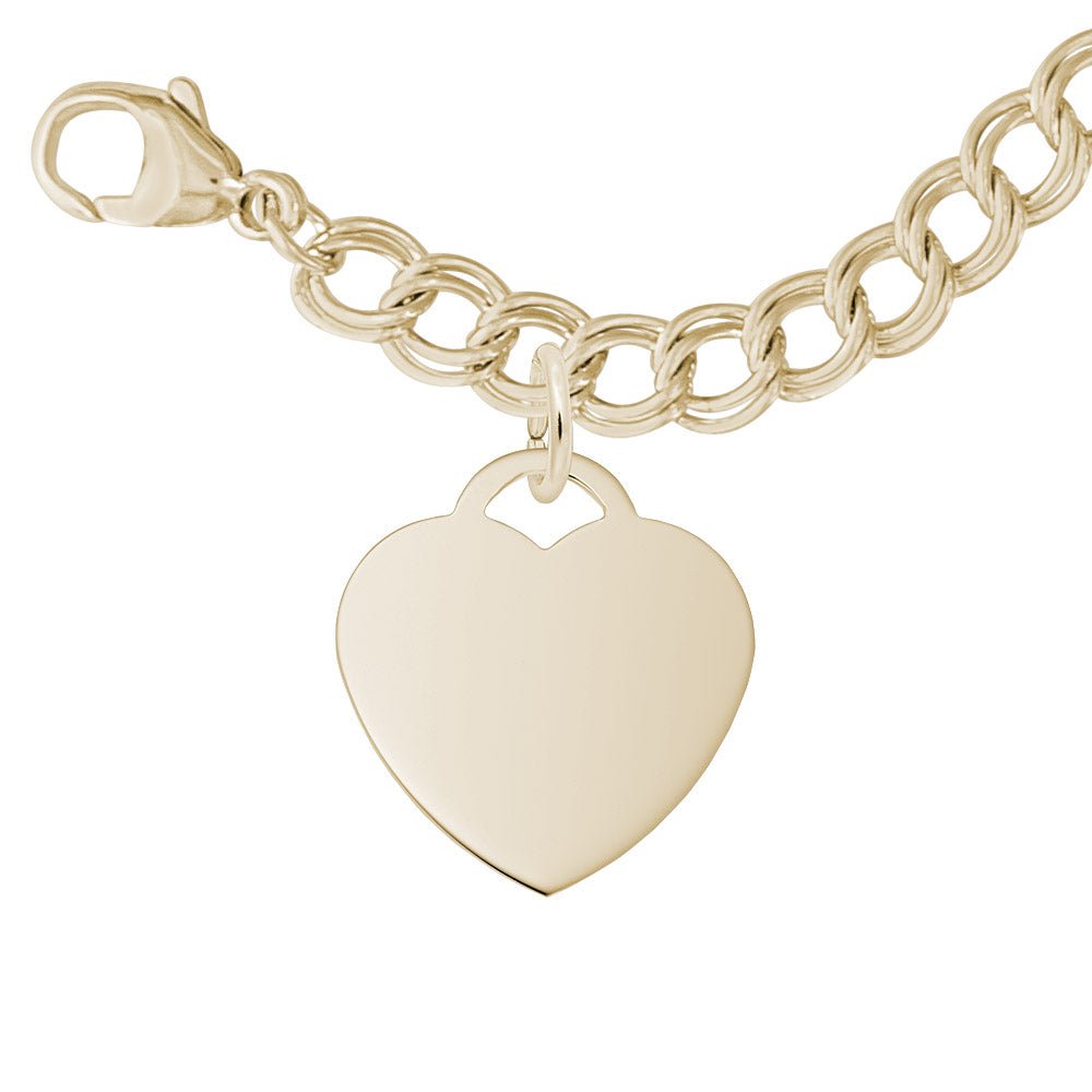 Rembrandt Charms - Medium Heart Bracelet Set - 27-8421-117 Rembrandt Charms Bracelet Set Birmingham Jewelry