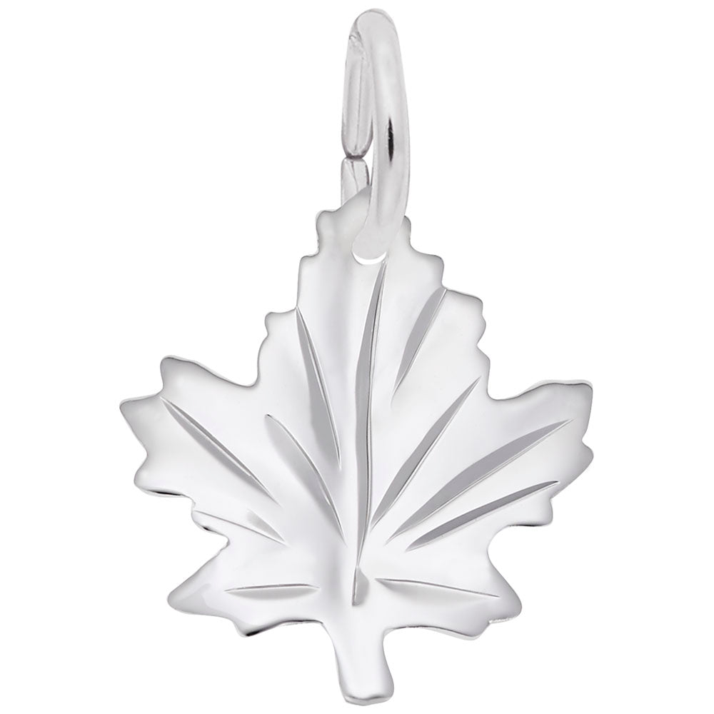 Rembrandt Charms - Medium Maple Leaf Charm – 3399 Rembrandt Charms Charm Birmingham Jewelry