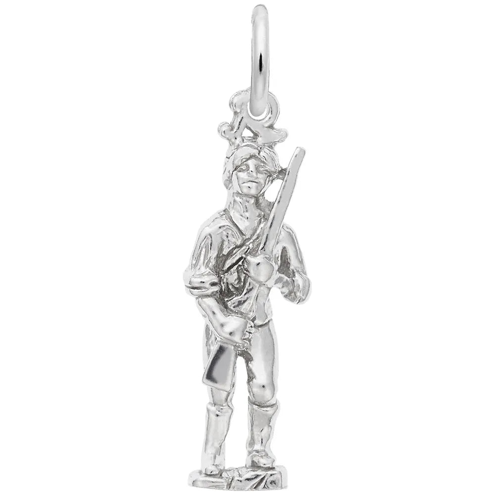 Rembrandt Charms - Minute Man Charm - 2953 Rembrandt Charms Charm Birmingham Jewelry