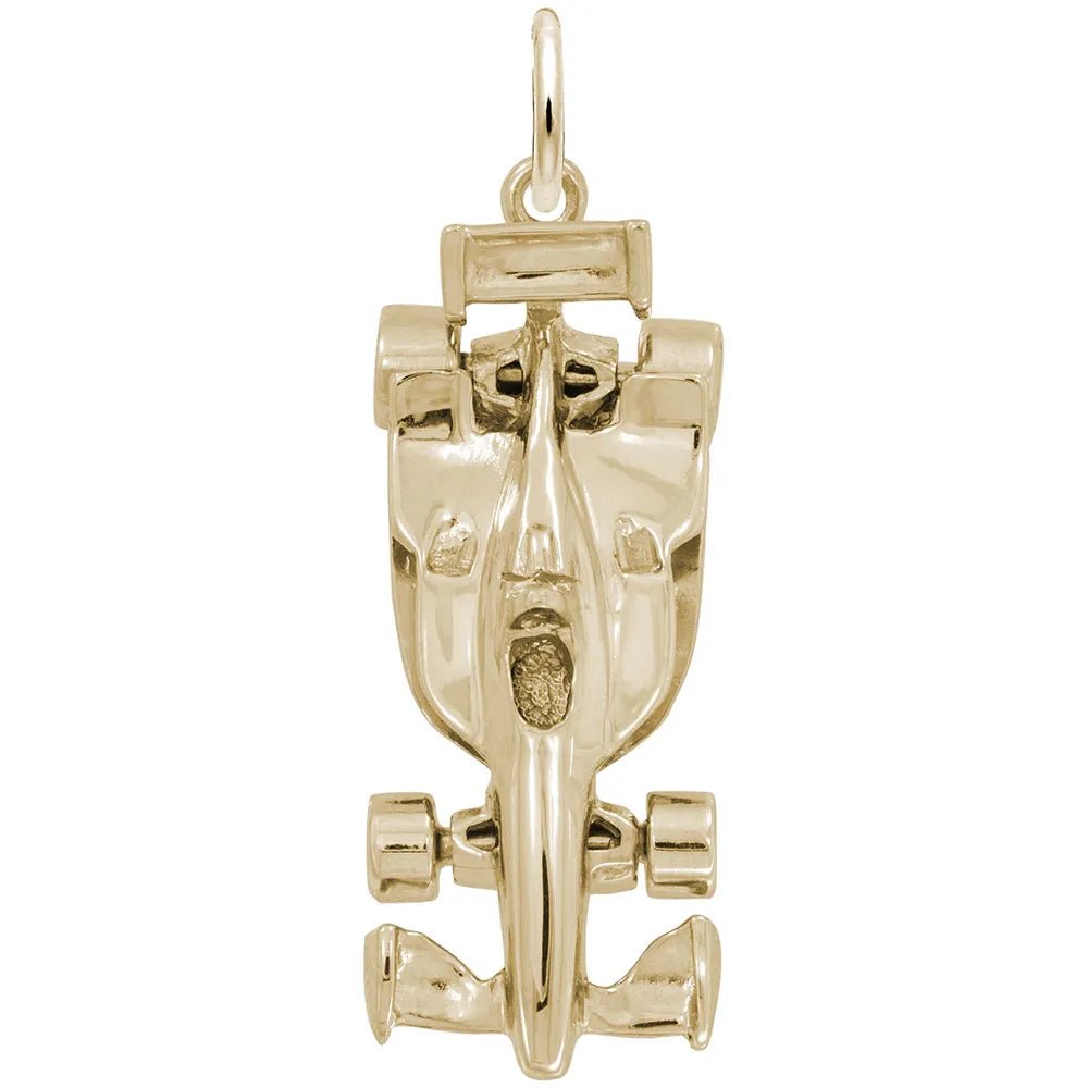 Rembrandt Charms - Modern Open Wheel Race Car Charm - 1900 Rembrandt Charms Charm Birmingham Jewelry
