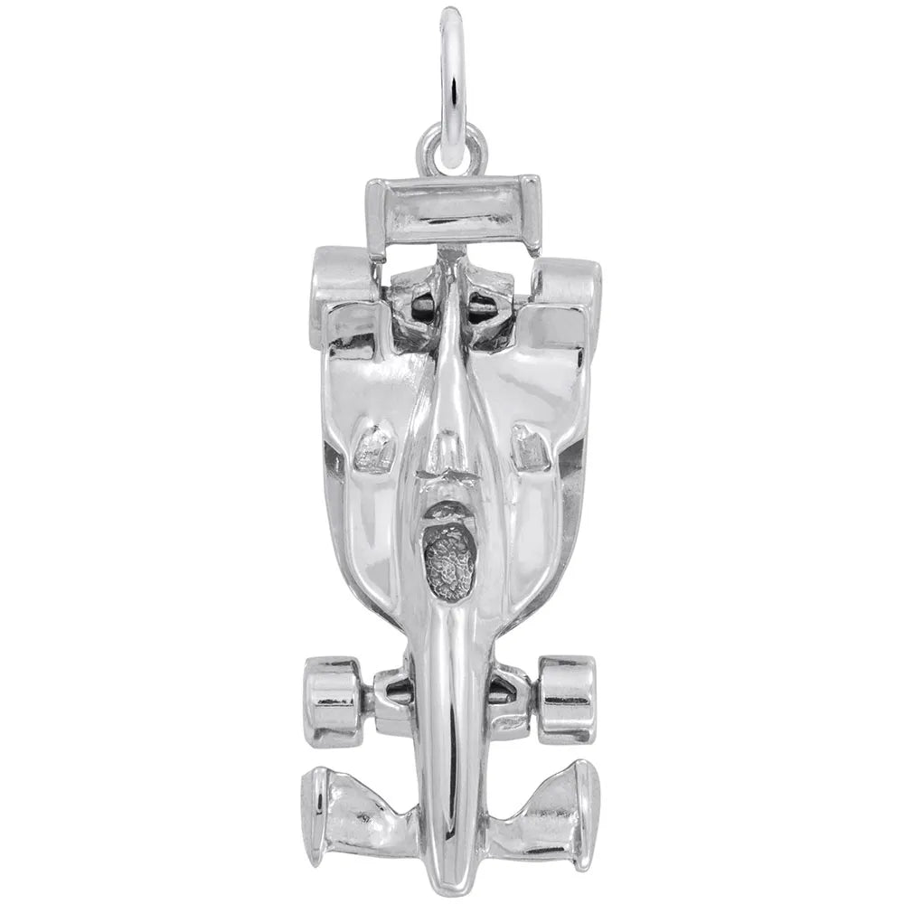 Rembrandt Charms - Modern Open Wheel Race Car Charm - 1900 Rembrandt Charms Charm Birmingham Jewelry