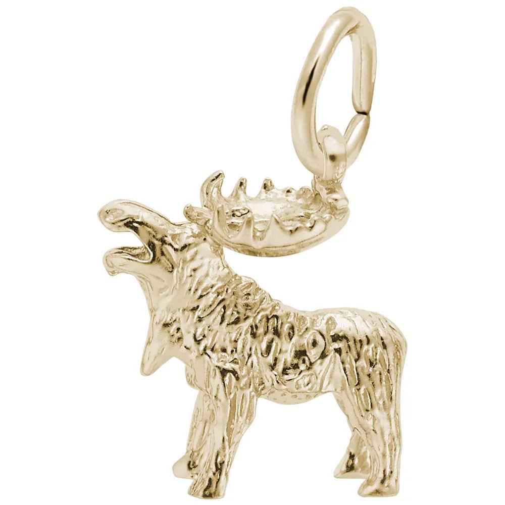 Rembrandt Charms - Moose Charm - 8268 Rembrandt Charms Charm Birmingham Jewelry