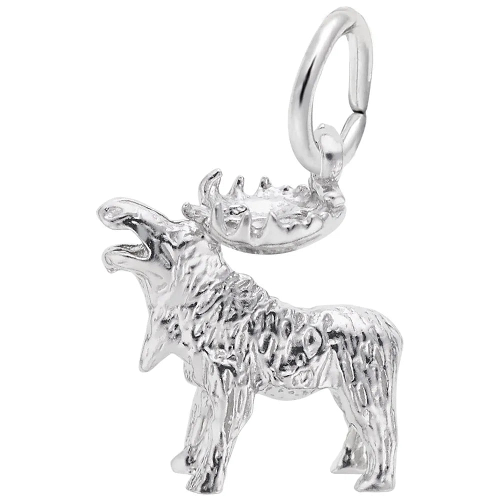Rembrandt Charms - Moose Charm - 8268 Rembrandt Charms Charm Birmingham Jewelry