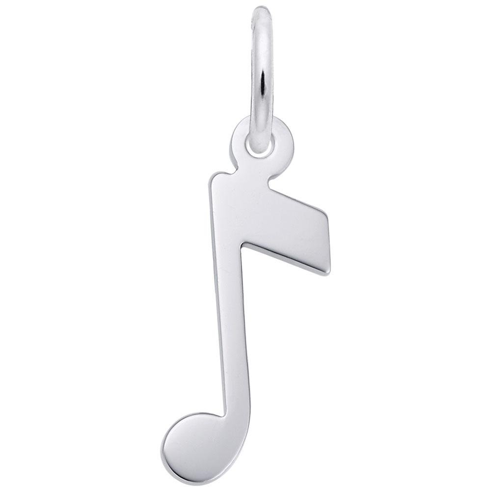 Rembrandt Charms - Music Note Accent Charm - 5465 Rembrandt Charms Charm Birmingham Jewelry