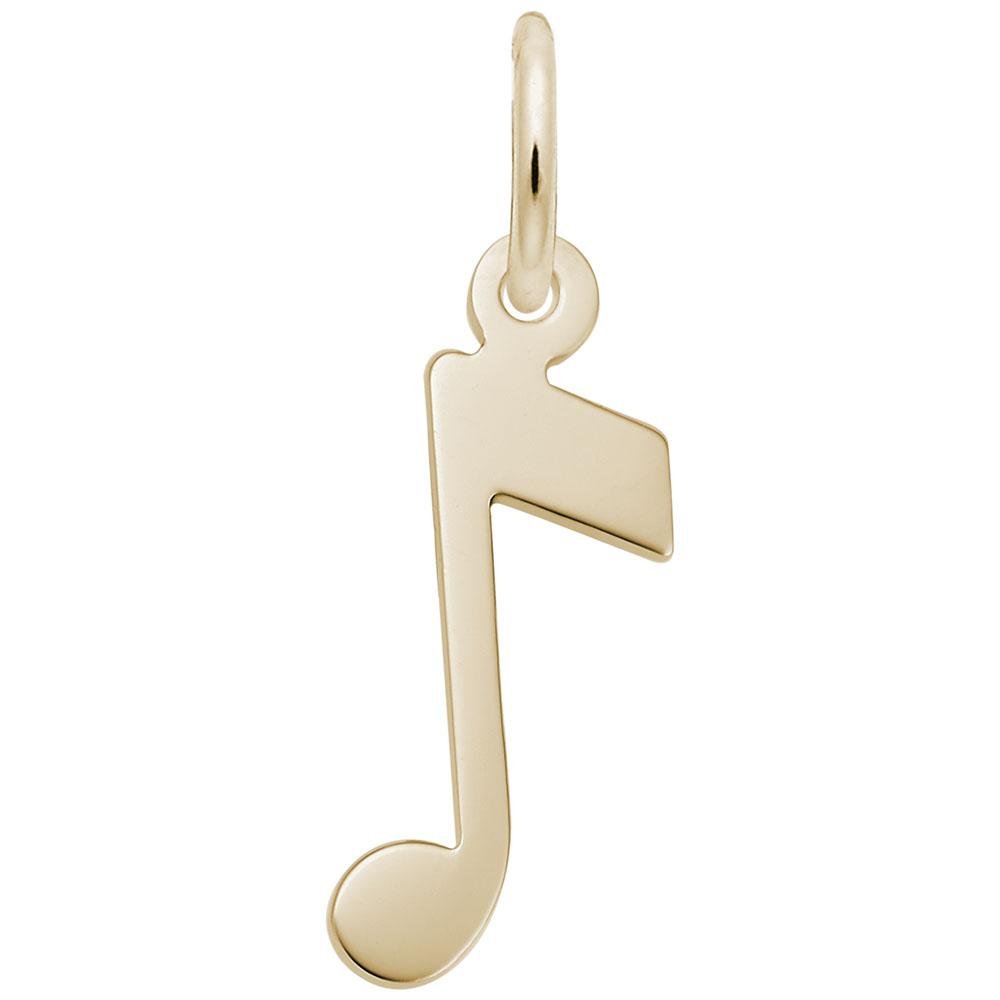 Rembrandt Charms - Music Note Accent Charm - 5465 Rembrandt Charms Charm Birmingham Jewelry
