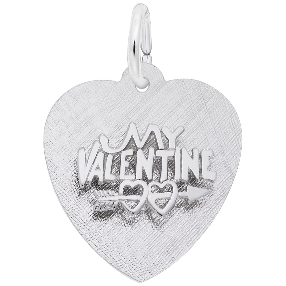 Rembrandt Charms - My Valentine Heart Charm - 3269 Rembrandt Charms Charm Birmingham Jewelry