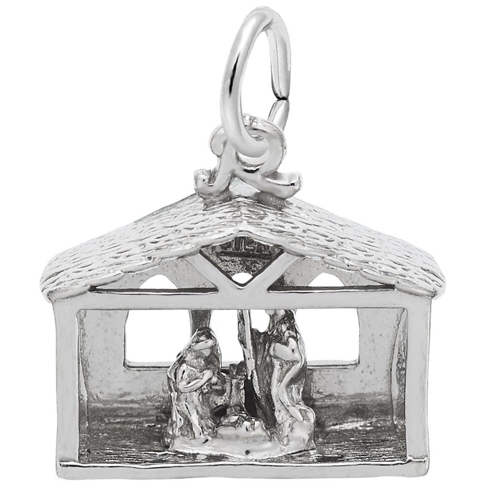 Rembrandt Charms - Nativity Charm - 8159 Rembrandt Charms Charm Birmingham Jewelry
