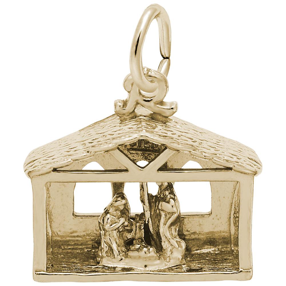 Rembrandt Charms - Nativity Charm - 8159 Rembrandt Charms Charm Birmingham Jewelry