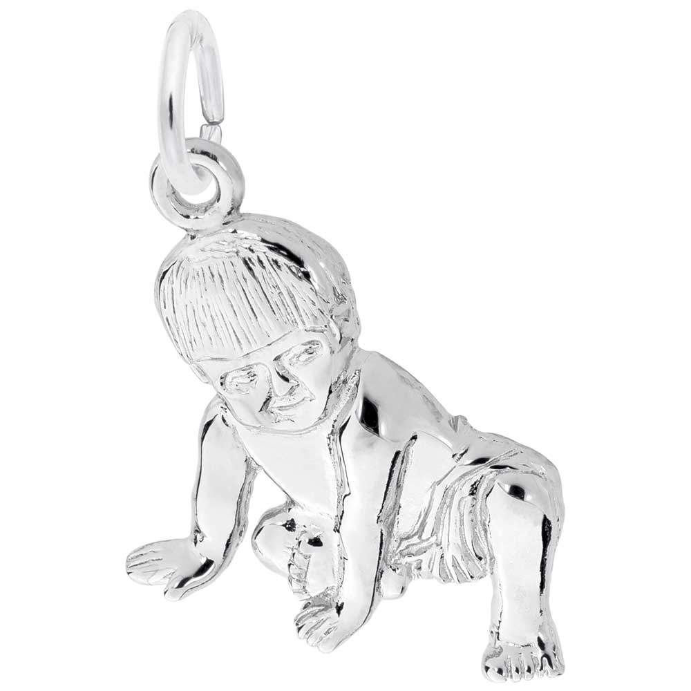 Rembrandt Charms - New Baby Charm - 6313 Rembrandt Charms Charm Birmingham Jewelry