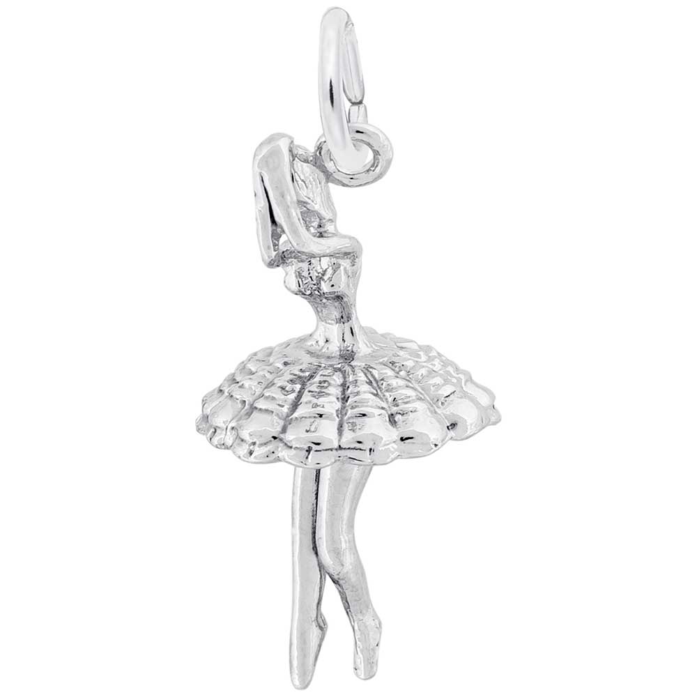 Rembrandt Charms - New Ballet Dancer Charm - 0451 Rembrandt Charms Charm Birmingham Jewelry