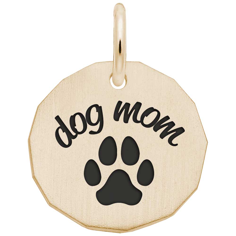 Rembrandt Charms - New Dog Mom Charm - 1982 Rembrandt Charms Charm Birmingham Jewelry