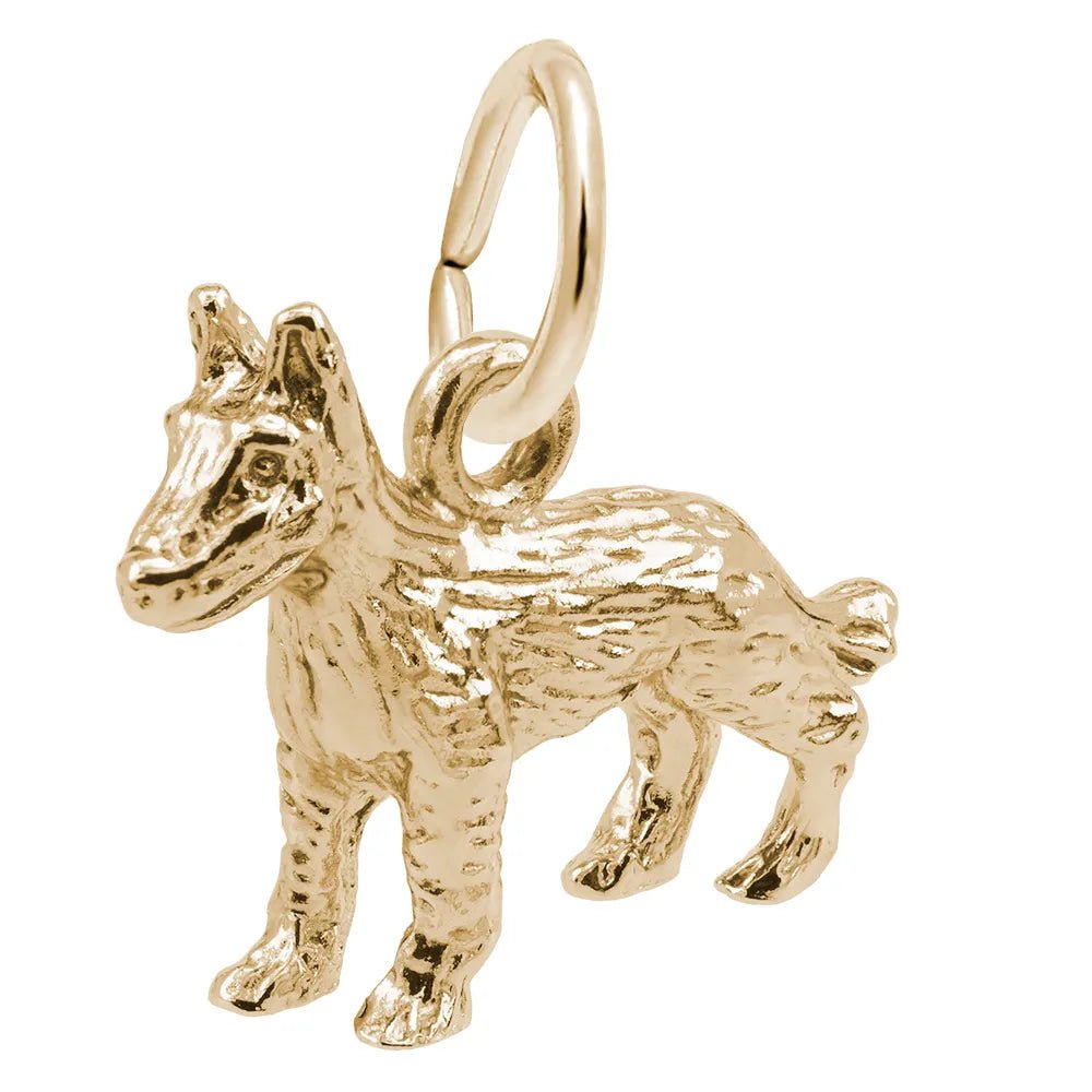 Rembrandt Charms - New German Shepherd Dog Charm - 0286 Rembrandt Charms Charm Birmingham Jewelry