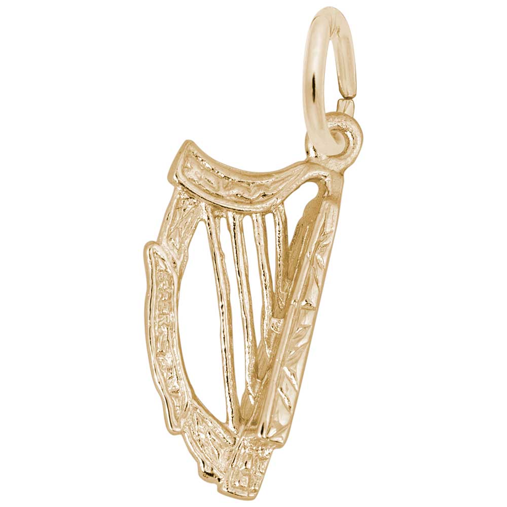 Rembrandt Charms - New Harp Charm - 1217 Rembrandt Charms Charm Birmingham Jewelry