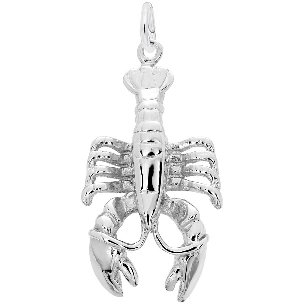 Rembrandt Charms - New Large Lobster Charm - 1545 Rembrandt Charms Charm Birmingham Jewelry