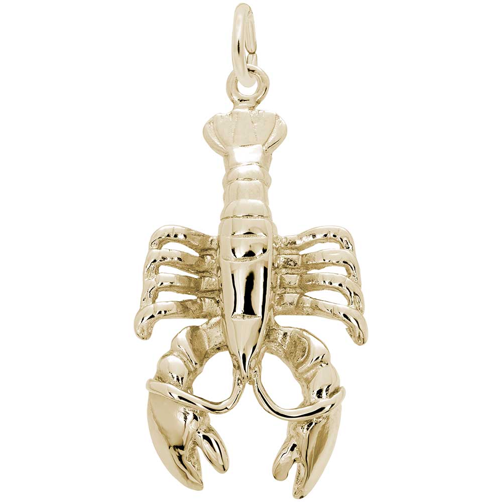 Rembrandt Charms - New Large Lobster Charm - 1545 Rembrandt Charms Charm Birmingham Jewelry