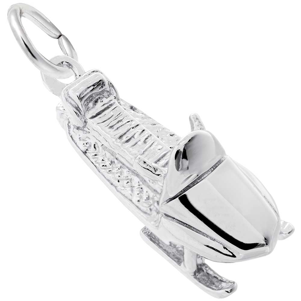 Rembrandt Charms - New Snowmobile Charm - 7756 Rembrandt Charms Charm Birmingham Jewelry
