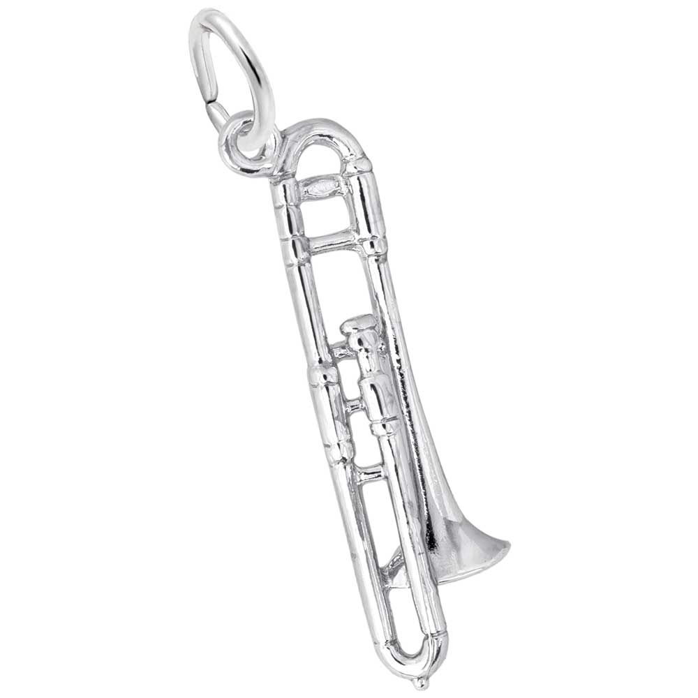 Rembrandt Charms - New Trombone Charm - 2015 Rembrandt Charms Charm Birmingham Jewelry