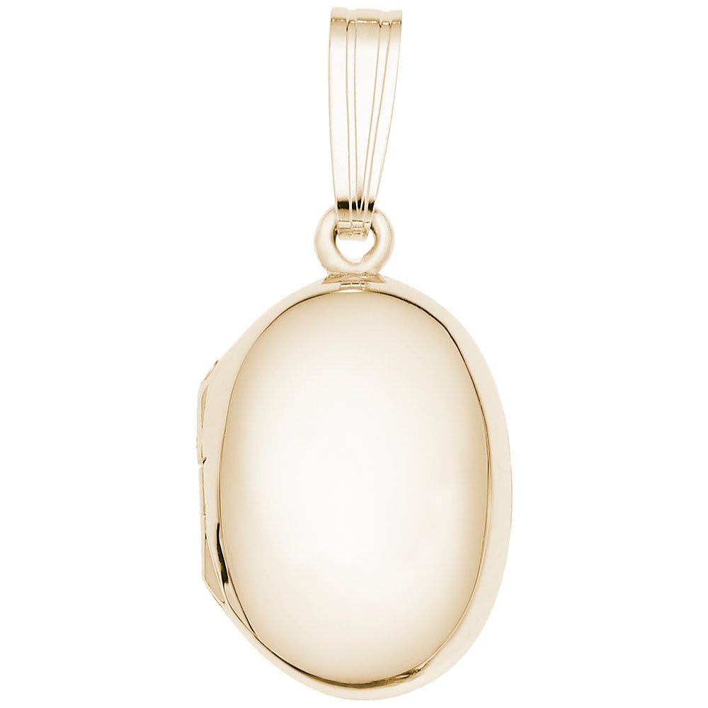 Rembrandt Charms - Oval Locket Charm - 8602 Rembrandt Charms Locket Birmingham Jewelry