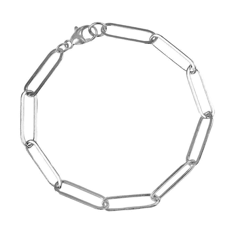Rembrandt Charms - Paperclip Bracelet – Large - 20-0303 Rembrandt Charms Bracelet Birmingham Jewelry
