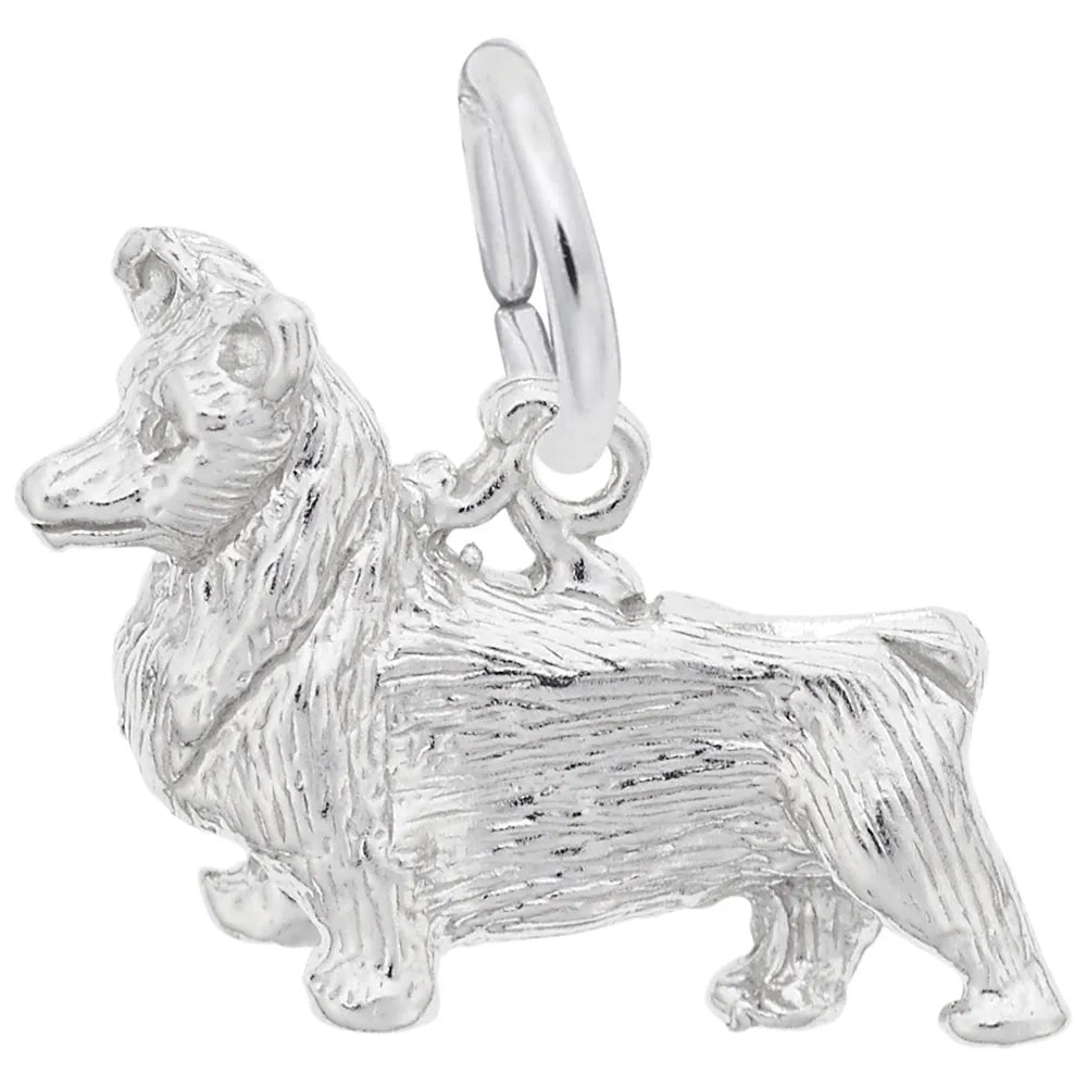 Rembrandt Charms - Pembroke Dog Charm - 2066 Rembrandt Charms Charm Birmingham Jewelry