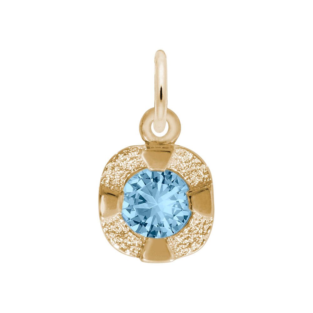 Rembrandt Charms - Petite Birthstone – Dec Charm - 1825-012 Rembrandt Charms Charm Birmingham Jewelry