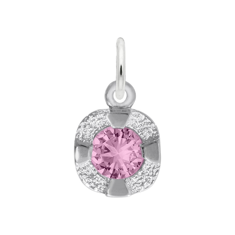 Rembrandt Charms - Petite Birthstone – Feb Charm - 1825-002 Rembrandt Charms Charm Birmingham Jewelry