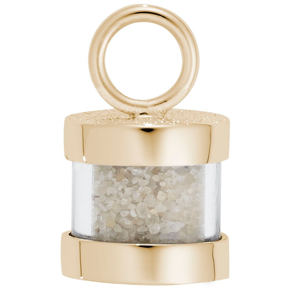 Rembrandt Charms - Petite Island Sand Capsule Pendant Charm - 9175 Rembrandt Charms Charm Birmingham Jewelry