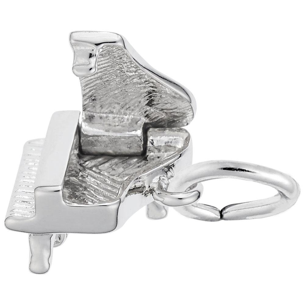 Rembrandt Charms - Petite Piano Charm - 0836 Rembrandt Charms Charm Birmingham Jewelry