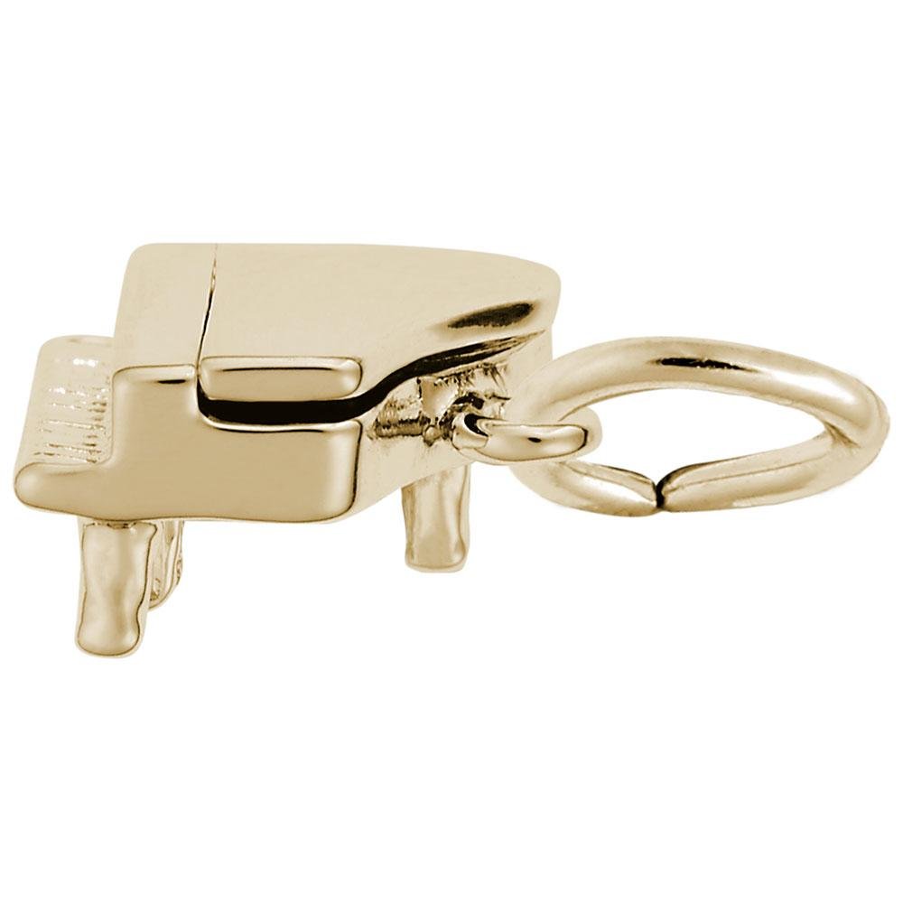 Rembrandt Charms - Petite Piano Charm - 0836 Rembrandt Charms Charm Birmingham Jewelry