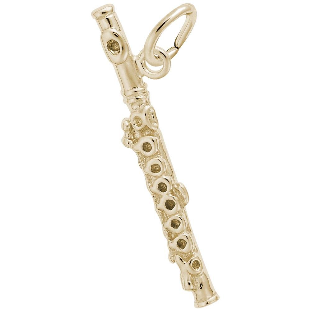 Rembrandt Charms - Piccolo Instrument Charm - 1229 Rembrandt Charms Charm Birmingham Jewelry