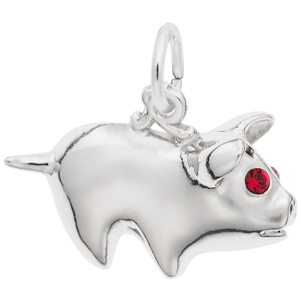Rembrandt Charms - Piggy Bank Charm - 0839 Rembrandt Charms Charm Birmingham Jewelry
