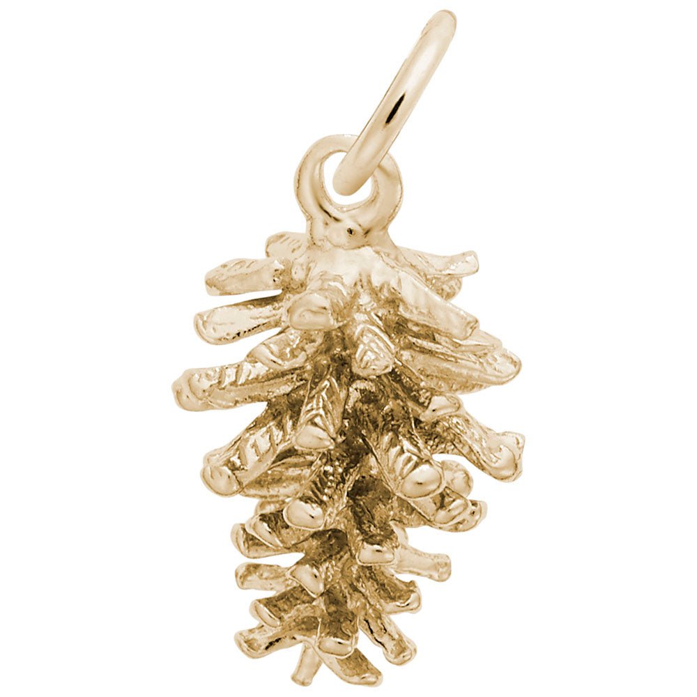Rembrandt Charms - Pine Cone Charm – 5113 Rembrandt Charms Charm Birmingham Jewelry