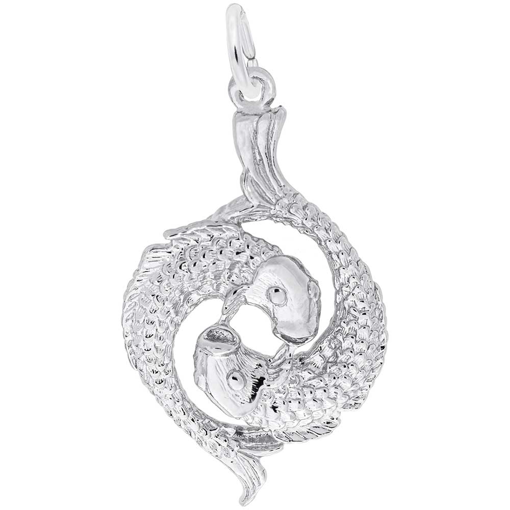 Rembrandt Charms - Pisces Charm - 4132 Rembrandt Charms Charm Birmingham Jewelry