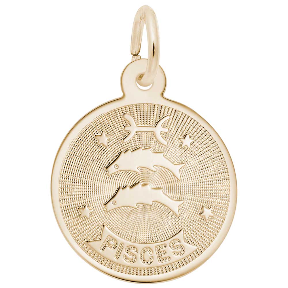 Rembrandt Charms - Pisces Charm - 4582 Rembrandt Charms Charm Birmingham Jewelry
