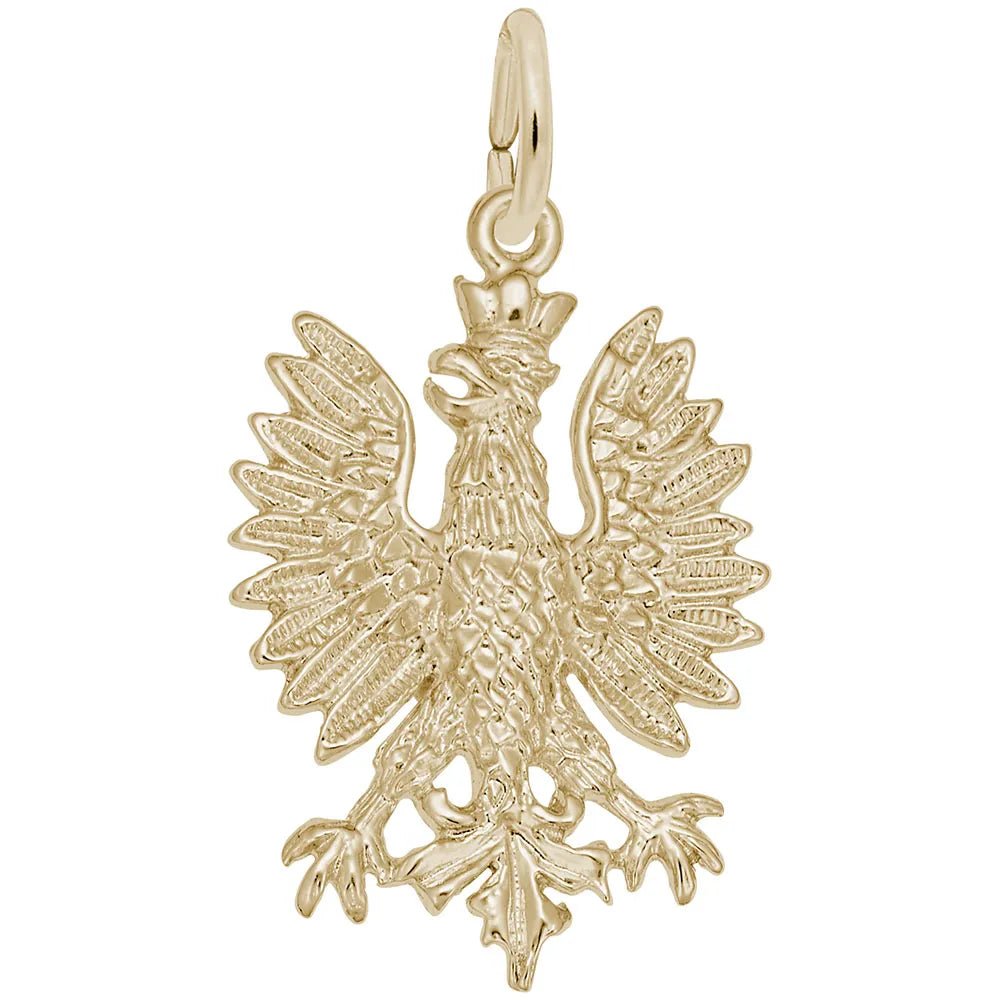 Rembrandt Charms - Polish Falcon Charm - 6542 Rembrandt Charms Charm Birmingham Jewelry