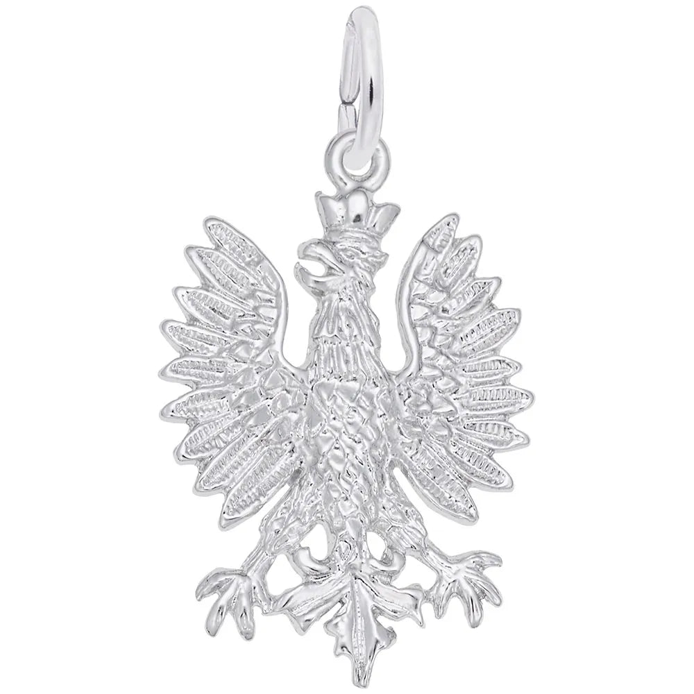 Rembrandt Charms - Polish Falcon Charm - 6542 Rembrandt Charms Charm Birmingham Jewelry
