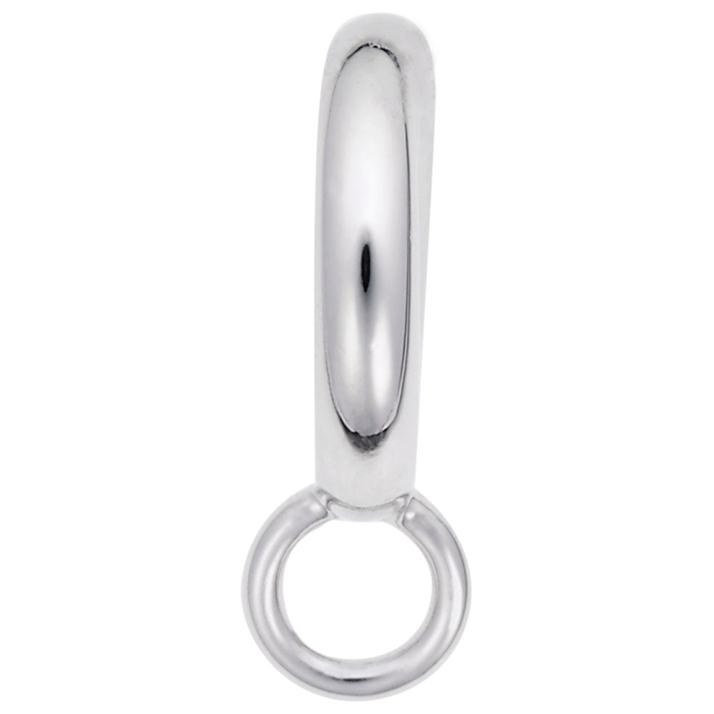 Rembrandt Charms - Polished Circle Charmdrop - 9131 Rembrandt Charms Charm Birmingham Jewelry