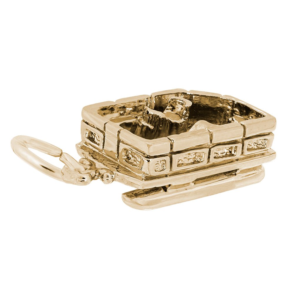 Rembrandt Charms - Pontoon Boat Charm - 1935 Rembrandt Charms Charm Birmingham Jewelry