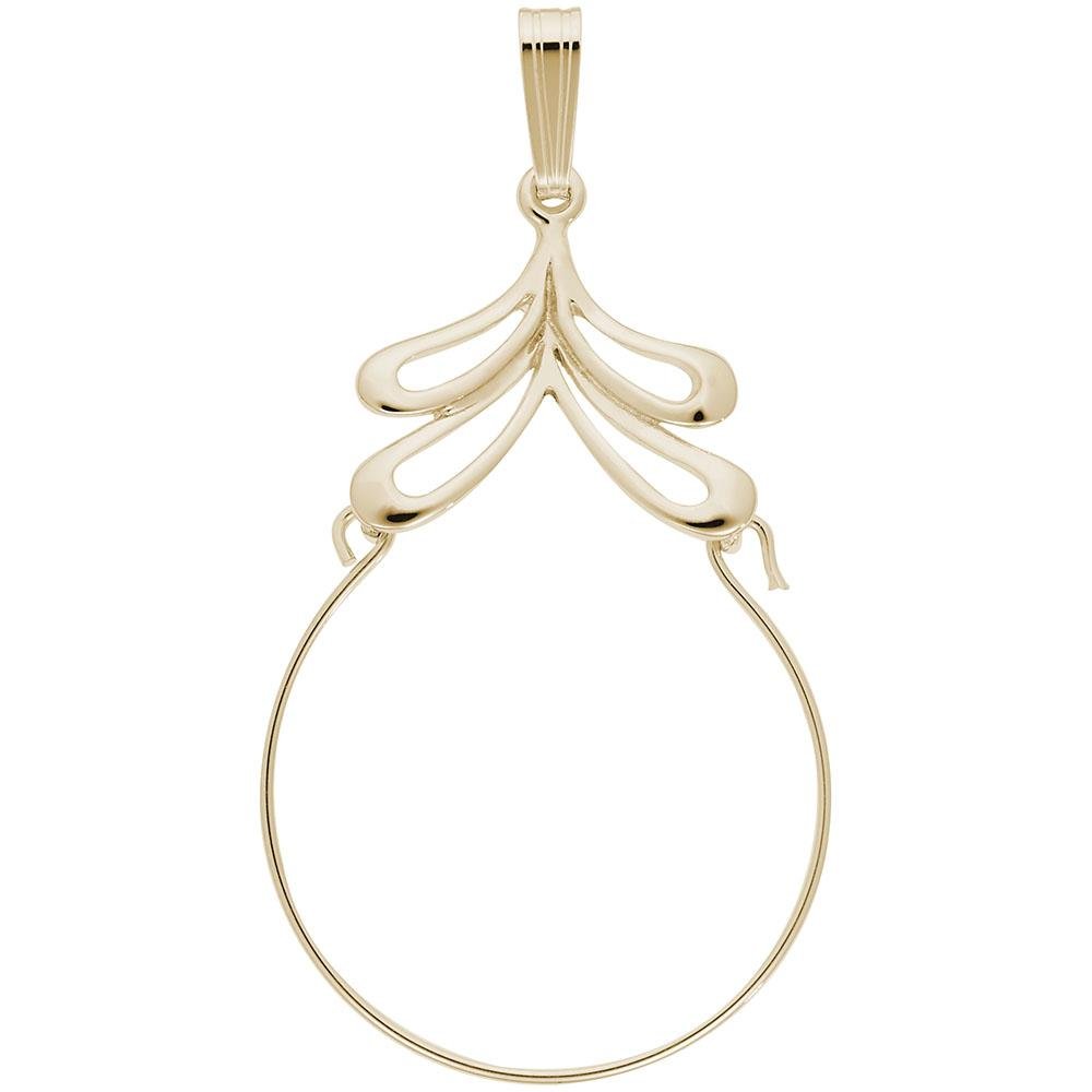 Rembrandt Charms - Pretty Petals Charm Holder - 0064 Rembrandt Charms Charm Birmingham Jewelry