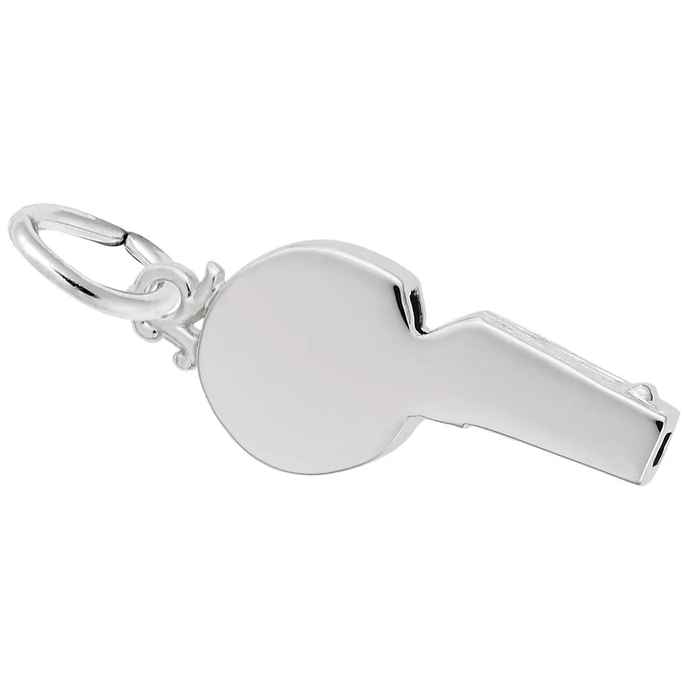 Rembrandt Charms - Referees Whistle Charm - 8239 Rembrandt Charms Charm Birmingham Jewelry