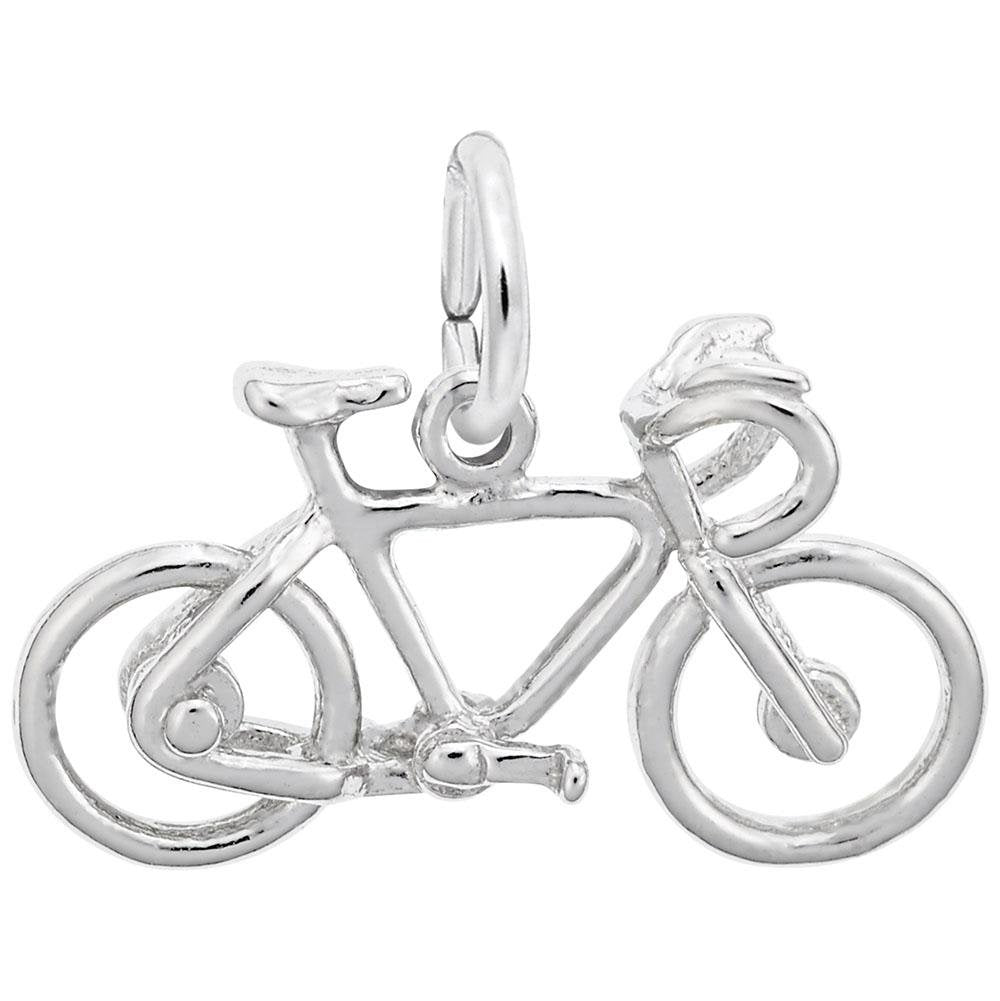 Rembrandt Charms - Road Bike Charm - 3921 Rembrandt Charms Charm Birmingham Jewelry