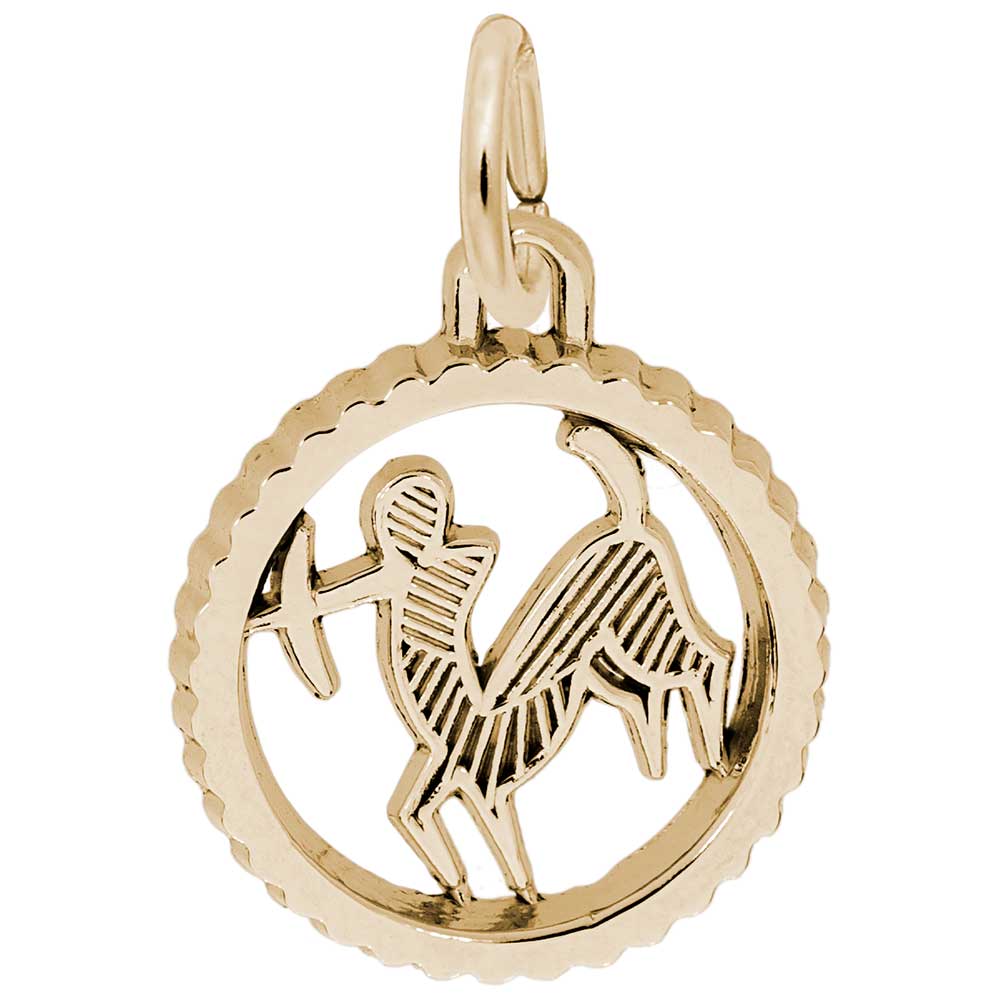 Rembrandt Charms - Sagittarius Charm - 4551 Rembrandt Charms Charm Birmingham Jewelry