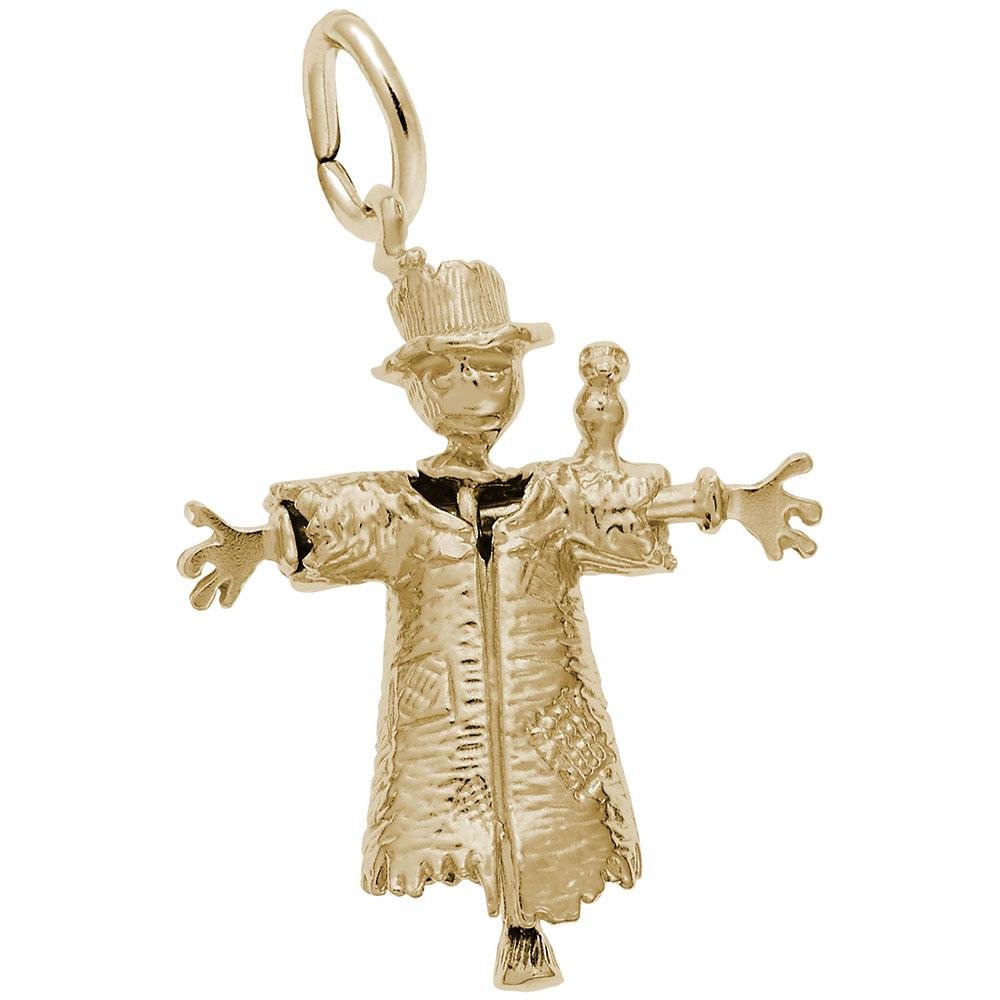 Rembrandt Charms - Scarecrow Charm - 1380 Rembrandt Charms Charm Birmingham Jewelry