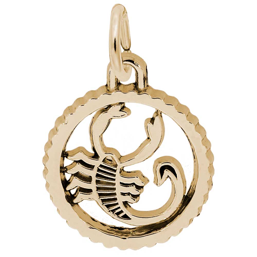 Rembrandt Charms - Scorpio Charm - 4550 Rembrandt Charms Charm Birmingham Jewelry