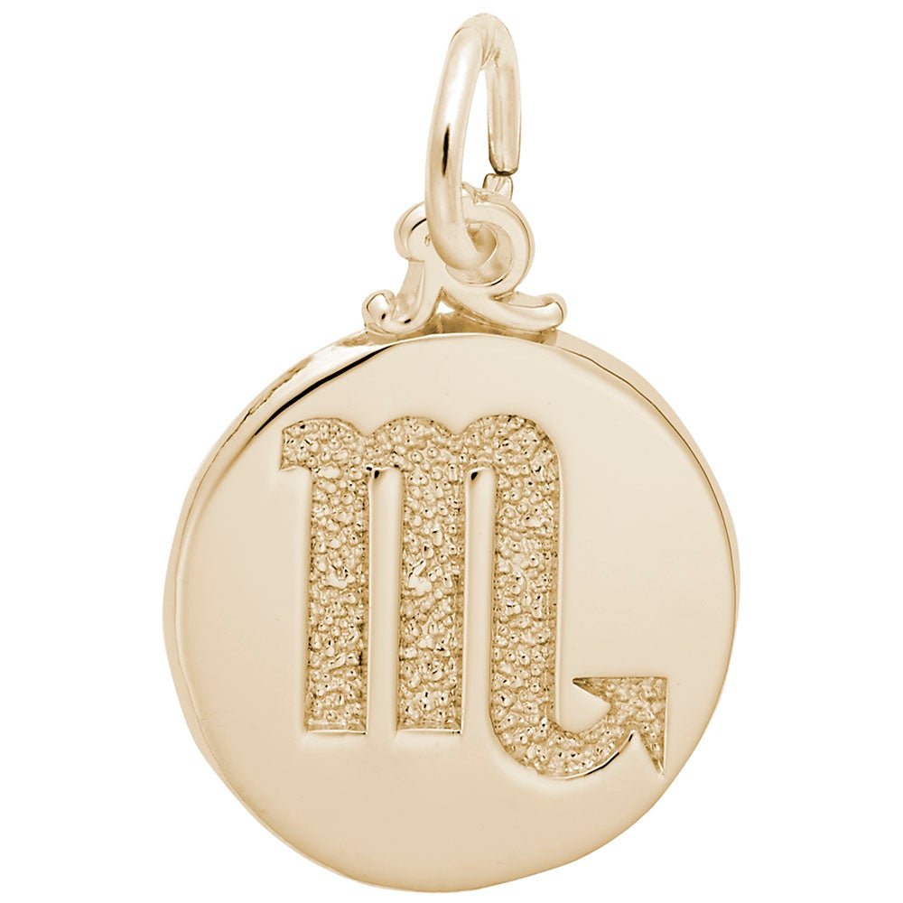 Rembrandt Charms - Scorpio Symbol of the Sky Charm - 6770 Rembrandt Charms Charm Birmingham Jewelry